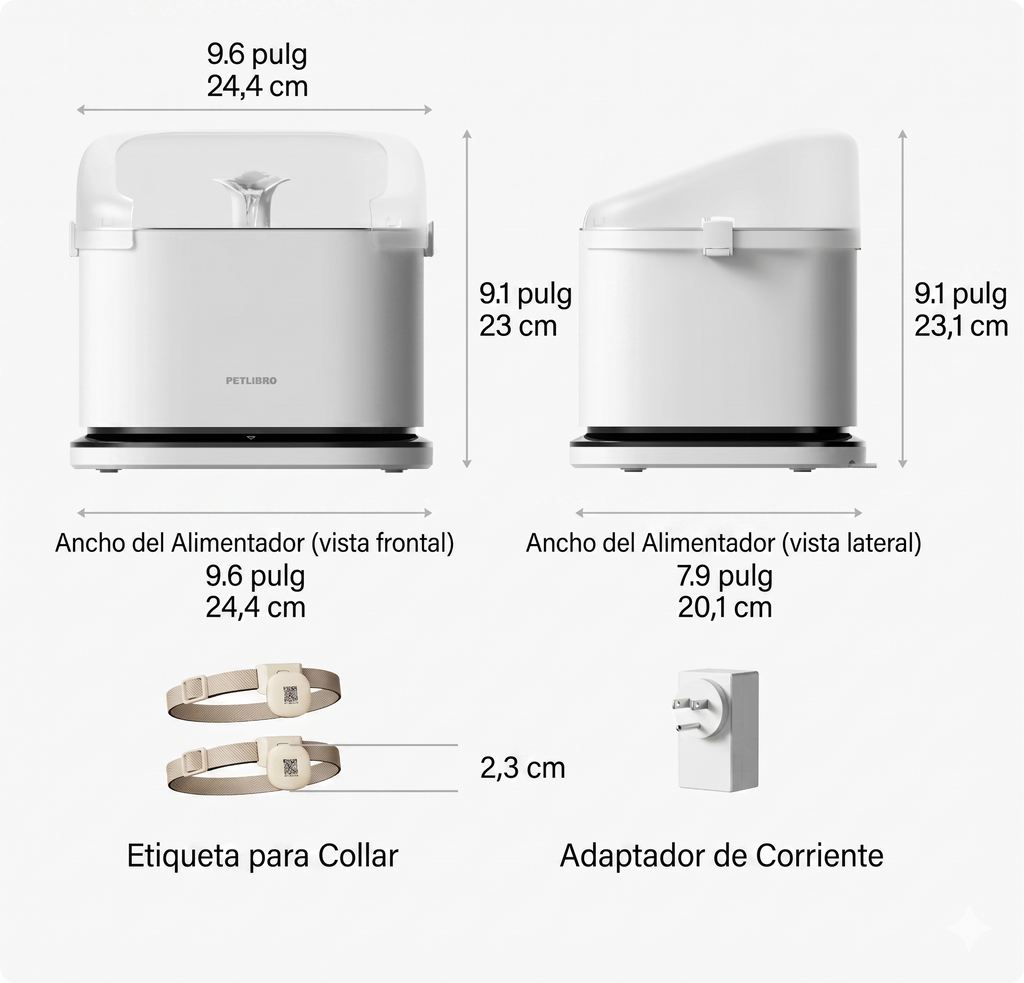 Fuente Inteligente Dockstream RFID | Reconoce a Cada Gato