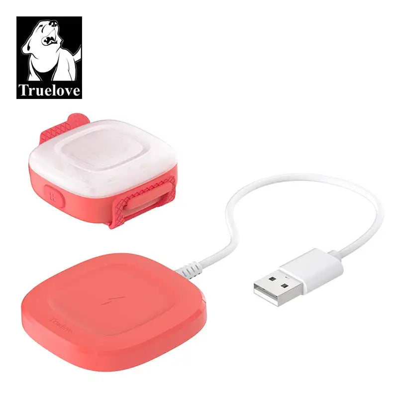 Truelove Safety LED Light for Pet Wear Collar Harness Backpack with Water Resistant and Long Continuous Battery Life TLD19102