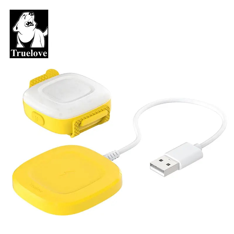 Truelove Safety LED Light for Pet Wear Collar Harness Backpack with Water Resistant and Long Continuous Battery Life TLD19102